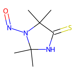 Imidazolidine-4-thione, 2,2,5,5-tetramethyl-1-nitroso-