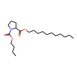 d-Proline, n-butoxycarbonyl-, undecyl ester
