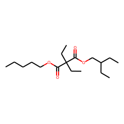 Diethylmalonic acid, 2-ethylbutyl pentyl ester