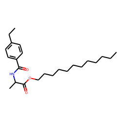 D-Alanine, N-(4-ethylbenzoyl)-, dodecyl ester