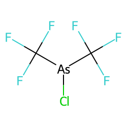 Chlorobis(trifluomethyl)arsine
