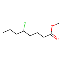 5-Chlorooctanoic acid, methyl ester