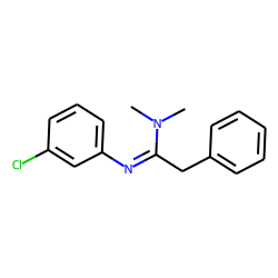 N,N-Dimethyl-2-phenyl-N'-(3-chlorophenyl)-acetamidine