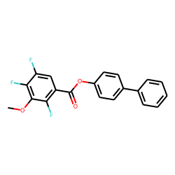 3-Methoxy-2,4,5-trifluorobenzoic acid, 4-biphenyl ester