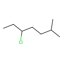 3-Chloro-6-methylheptane