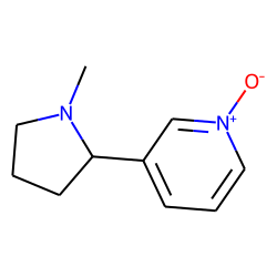 Pyridine, 3-(1-methyl-2-pyrrolidinyl)-, 1-oxide, (S)-