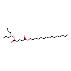 Glutaric acid, 4-heptyl pentadecyl ester