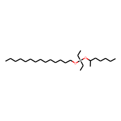 Silane, diethyl(2-heptyloxy)tetradecyloxy-