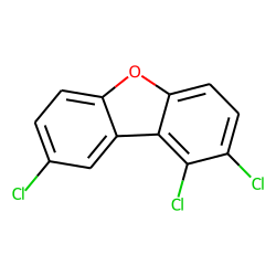 Dibenzofuran, 1,2,8-trichloro