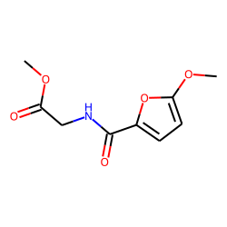 Glycin, N-(5-methoxycarbonylfuroyl), methyl ester