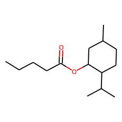 Butanoic acid, 3-methyl-, 5-methyl-2-(1-methylethyl)cyclohexyl ester, (1«alpha»,2«beta»,5«alpha»)-