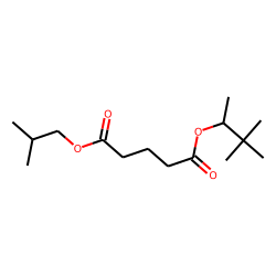 Glutaric acid, 3,3-dimethylbut-2-yl isobutyl ester