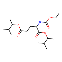 L-Glutamic acid, N(O,S)-ethoxycarbonyl, (S)-(+)-3-methyl-2-butyl ester
