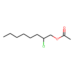 1-Octanol, 2-chloro, acetate