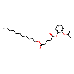 Glutaric acid, 2-isopropoxyphenyl undecyl ester