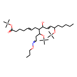 Thromboxane B2, propyloxime-tris-TMS