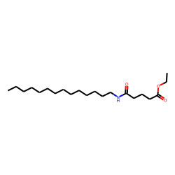 Glutaric acid, monoamide, N-tetradecyl-, ethyl ester
