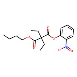 Diethylmalonic acid, butyl 2-nitrophenyl ester