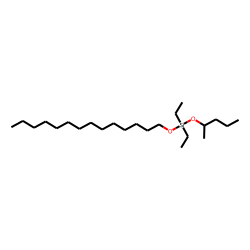 Silane, diethyl(2-pentyloxy)tetradecyloxy-