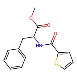 L-Phenylalanine, N-(2-thienylcarbonyl)-, methyl ester