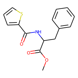 l-Phenylalanine, N-(2-thienylcarbonyl)-, methyl ester