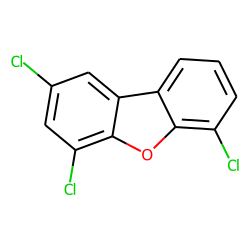 Dibenzofuran, 2,4,6-trichloro