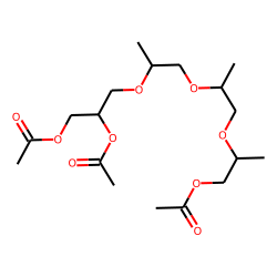 Glycerol - tripropylene glycol ether, triacetate