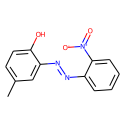 2-[(o-nitrophenyl)azo]-p-cresol