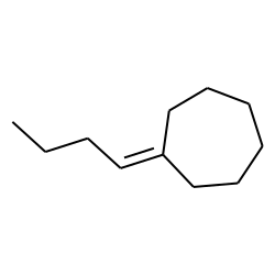 Cycloheptane, butylidene