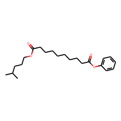 Sebacic acid, isohexyl phenyl ester