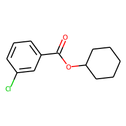 3-Chlorobenzoic acid, cyclohexyl ester