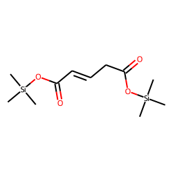 Glutaconic acid, TMS # 1