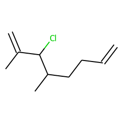 1,7-Octadiene, 2,4-dimethyl-3-chloro-
