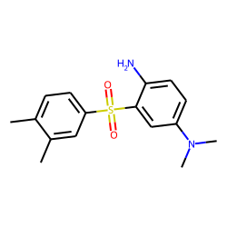 Aniline, 4-(n,n-dimethylamino)-2-(3,4-dimethylphenylsulfonyl)-