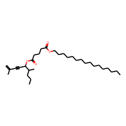 Glutaric acid, 2,6-dimethylnon-1-en-3-yn-5-yl hexadecyl ester