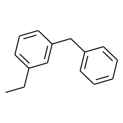 Benzene, 1-ethyl-3-(phenylmethyl)-