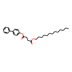 Succinic acid, 4-biphenyl tridecyl ester