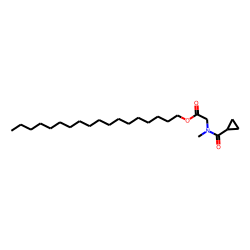 Sarcosine, N-cyclopropylcarbonyl-, octadecyl ester