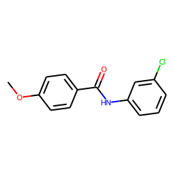 Benzamide, N-(3-chlorophenyl)-4-methoxy-