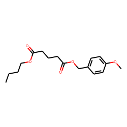 Glutaric acid, butyl 4-methoxybenzyl ester