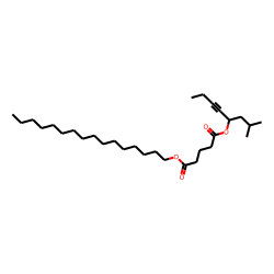 Glutaric acid, hexadecyl 2-methyloct-5-yn-4-yl ester