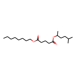 Glutaric acid, 5-methylhex-2-yl octyl ester