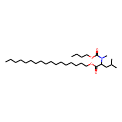 l-Leucine, n-butoxycarbonyl-N-methyl-, heptadecyl ester