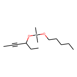 Silane, dimethyl(hex-4-yn-3-yloxy)pentyloxy-