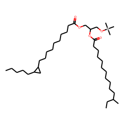 Glycerol, 1-(11,12)-cyclopropyl-C17, 2-ai-C15, TMS