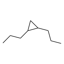 1-propyl-trans-2-propylcyclopropane