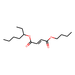 Fumaric acid, butyl 3-heptyl ester