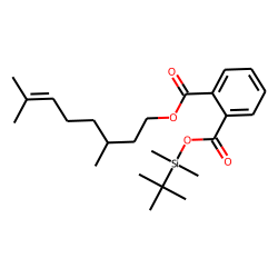 tert-Butyldimethylsilyl 3,7-dimethyloct-6-enyl phthalate