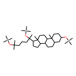 (20S)-5«alpha»-cholestan-3«beta»,20,25-triol, TMS