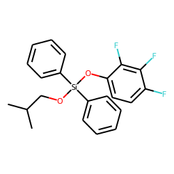 Silane, diphenylisobutoxy(2,3,4-trifluorophenoxy)-